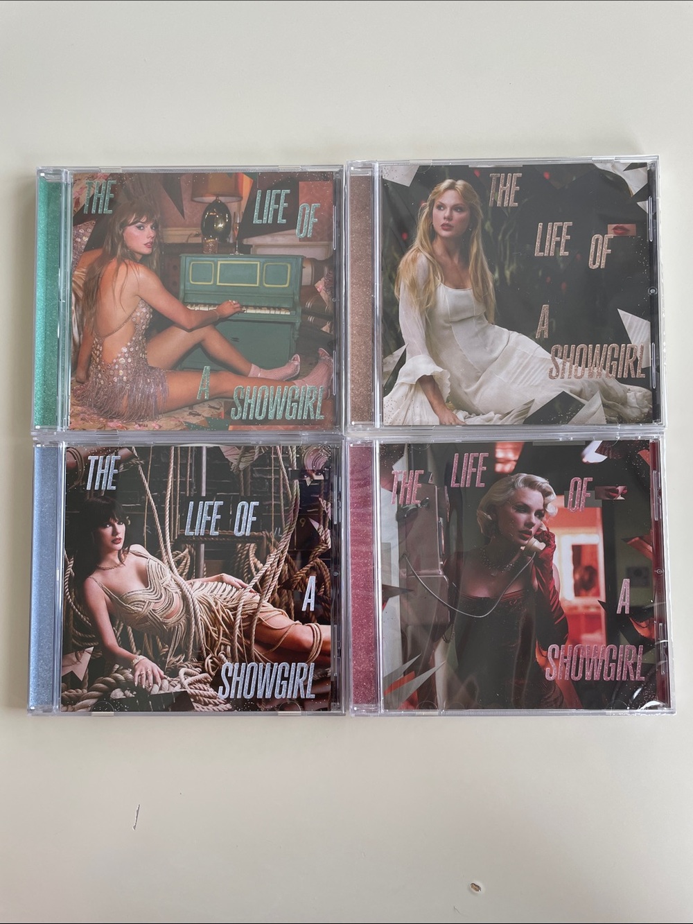 The Life of A Showgirl Bonus Track CD Bundle